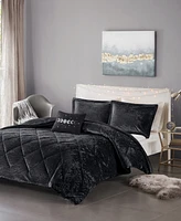 Intelligent Design Felicia Velvet -Pc. Comforter Set