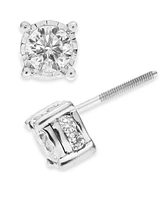 TruMiracle Diamond Stud Earrings (1-1/2 ct. t.w.) 14k White, Yellow or Rose Gold