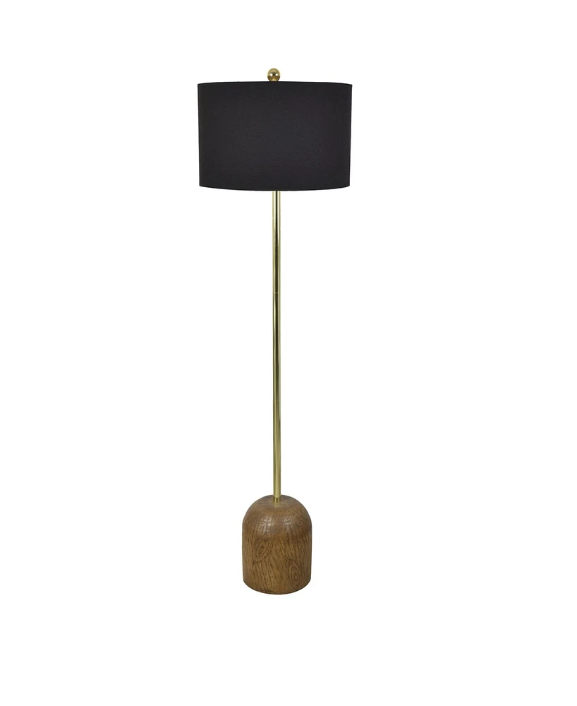 Evolution by Crestview Collection Reise Wood Floor Lamp