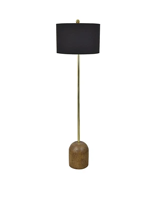 Evolution by Crestview Collection Reise Wood Floor Lamp