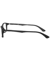 Ray-Ban RB7017 Unisex Rectangle Eyeglasses