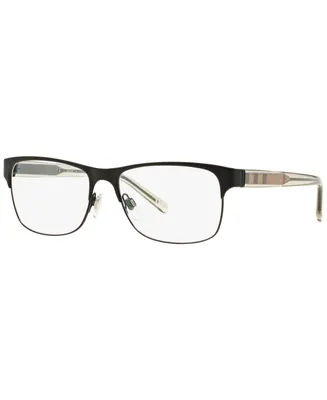 Burberry BE1289 Men's Rectangle Eyeglasses