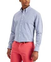 Club Room Men's Regular Fit Mini Gingham Dress Shirt, Created for Macy's