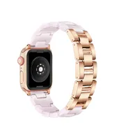 Men's and Women's Resin Band for Apple Watch with Removable Clasp 42mm