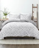 Home Collection Premium Down Alternative Moonlight Stars Reversible Comforter Set