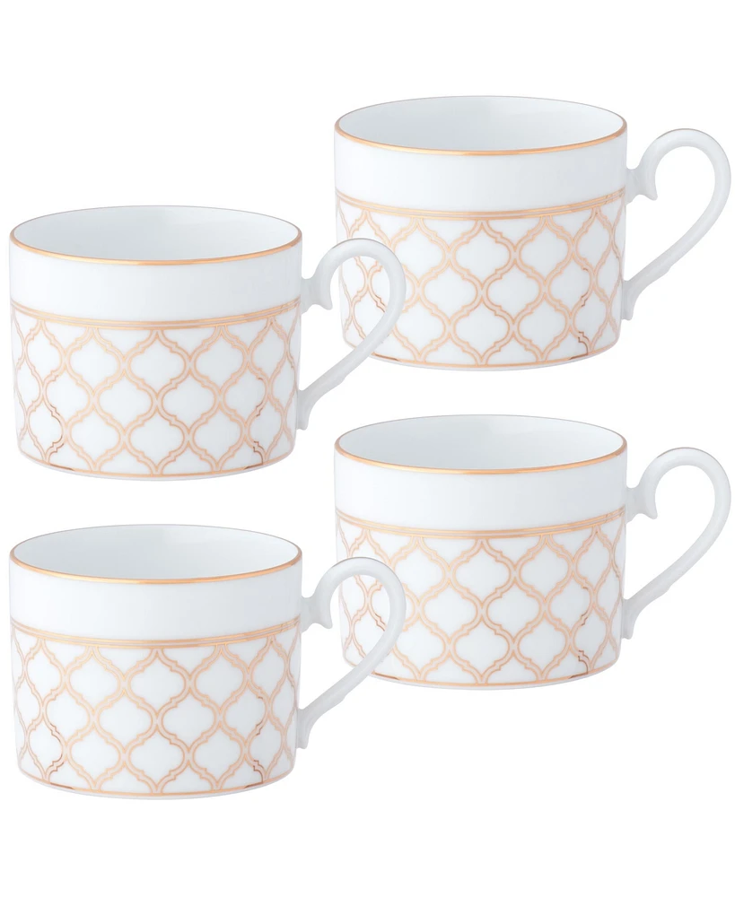 Noritake Eternal Palace Gold Set of 4 Cups, 8-1/2 Oz