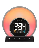 La Crosse Technology Soluna C79141 Mood Light Alarm Clock with Temperature Humidity