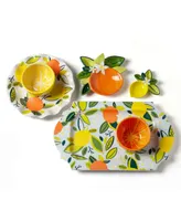 Coton Colors by Laura Johnson Citrus Traditional Tray