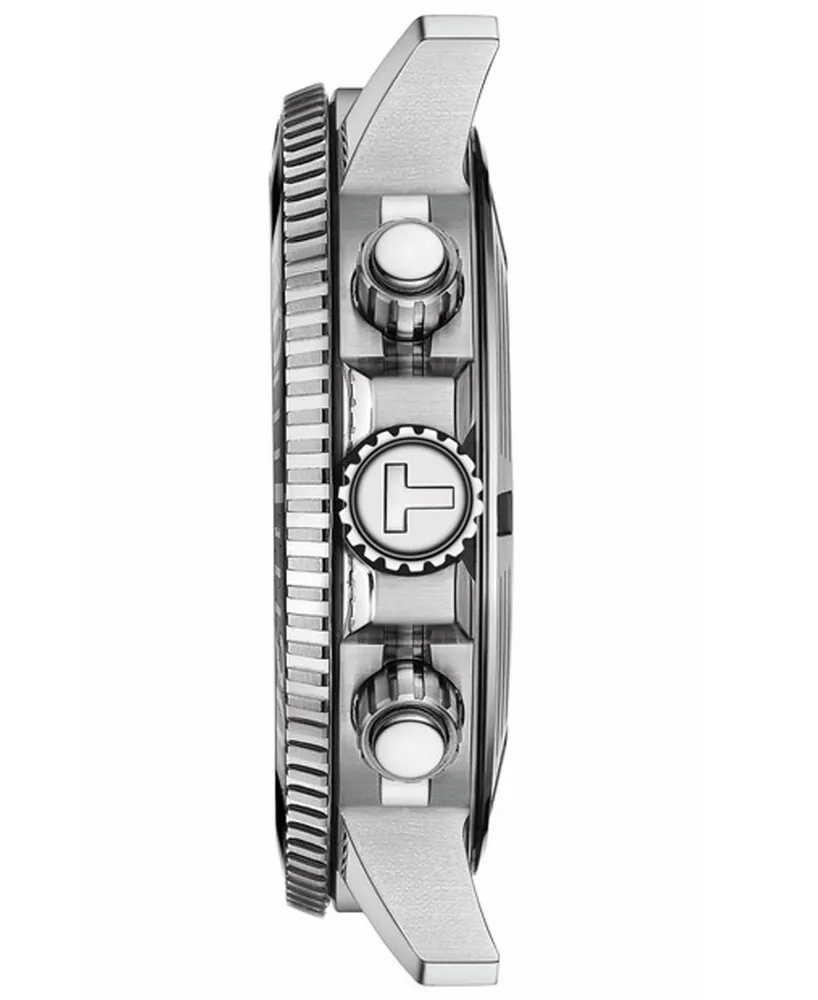 Tissot Men's Swiss Chronograph Seastar 1000 Stainless Steel Bracelet Watch 46mm