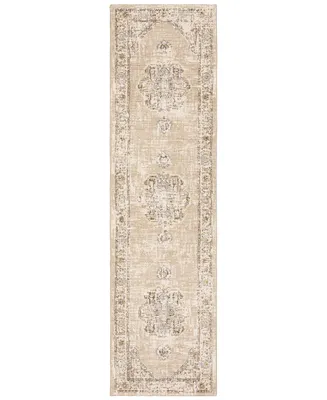 Oriental Weavers Andorra AND02 2'3" x 8' Runner Rug