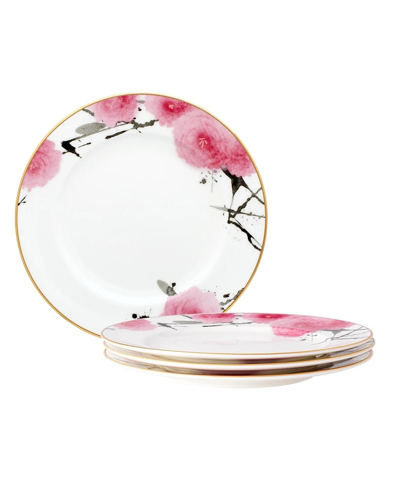 Noritake Yae Set of 4 Salad Plates, 8-1/2"