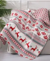 Levtex Silent Night Nordic Quilted Throw, 50" x 60"