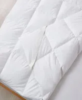 Serta White Goose Feather Down Fiber Featherbeds