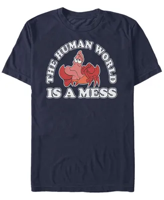 Fifth Sun Men's Worlds A Mess Short Sleeve Crew T-shirt
