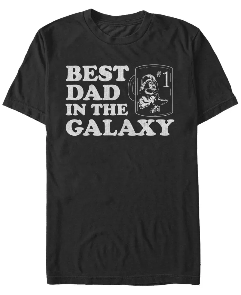 Fifth Sun Men's Galactic Dad Short Sleeve Crew T-shirt