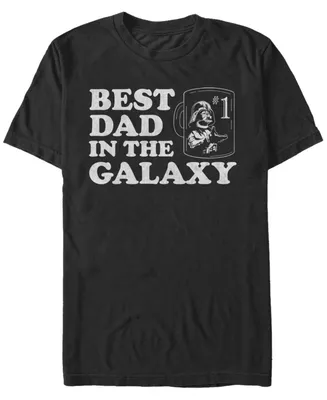Fifth Sun Men's Galactic Dad Short Sleeve Crew T-shirt