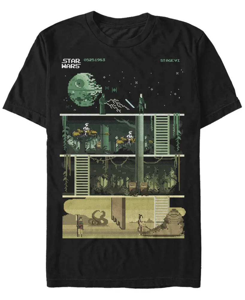 Fifth Sun Men's Return of Jedi Short Sleeve Crew T-shirt