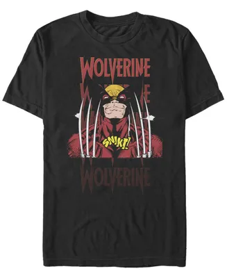 Fifth Sun Men's Wolverine Gradient Short Sleeve Crew T-shirt