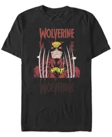 Fifth Sun Men's Wolverine Gradient Short Sleeve Crew T-shirt