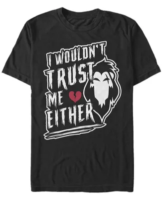 Fifth Sun Men's Never Trust Scar Short Sleeve Crew T-shirt