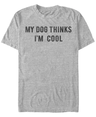 Fifth Sun Men's Dog Cool Short Sleeve Crew T-shirt