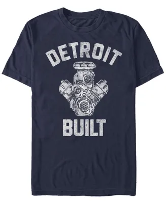 Fifth Sun Men's Detroit Motors Short Sleeve Crew T-shirt