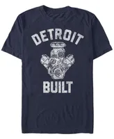 Fifth Sun Men's Detroit Motors Short Sleeve Crew T-shirt