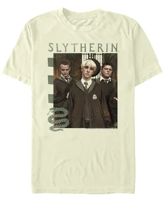 Fifth Sun Men's Slytherin 3 Way Short Sleeve Crew T-shirt