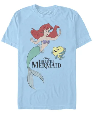 Fifth Sun Men's Mermaid Friends Short Sleeve Crew T-shirt
