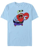Fifth Sun Men's Mr. Krabs Meme Short Sleeve Crew T-shirt