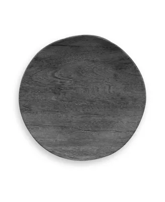 TarHong Faux Real Blackened Wood Salad, 8.5" Set of 6