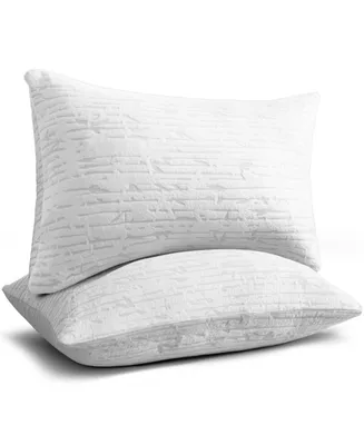 Clara Clark Shredded Memory Foam Pillow, King