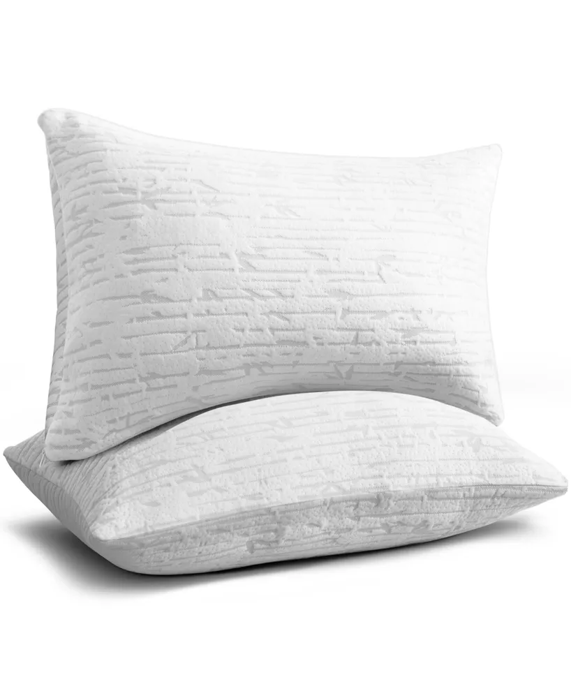 Clara Clark Shredded Memory Foam Pillow, King