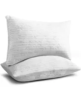 Clara Clark Shredded Memory Foam Pillow, King