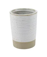 Avanti Drift Lines Textured Ribbed Ceramic Tumbler