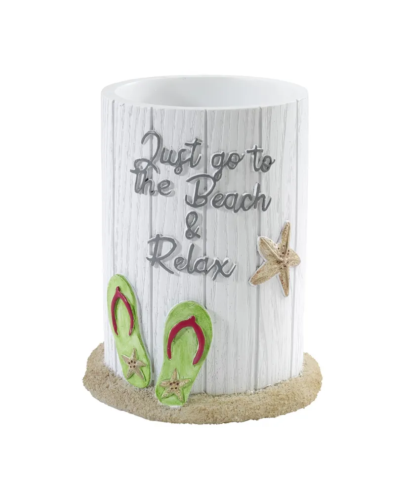 Avanti Beach Mode Flip-Flop Motif Resin Tumbler