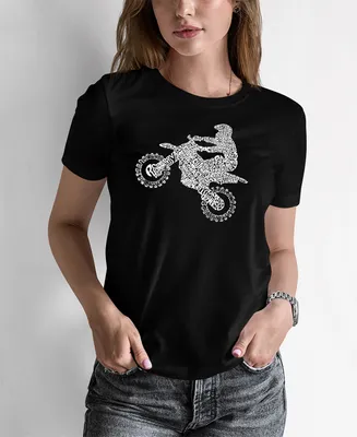 Women's Word Art Freestyle Motocross T-Shirt