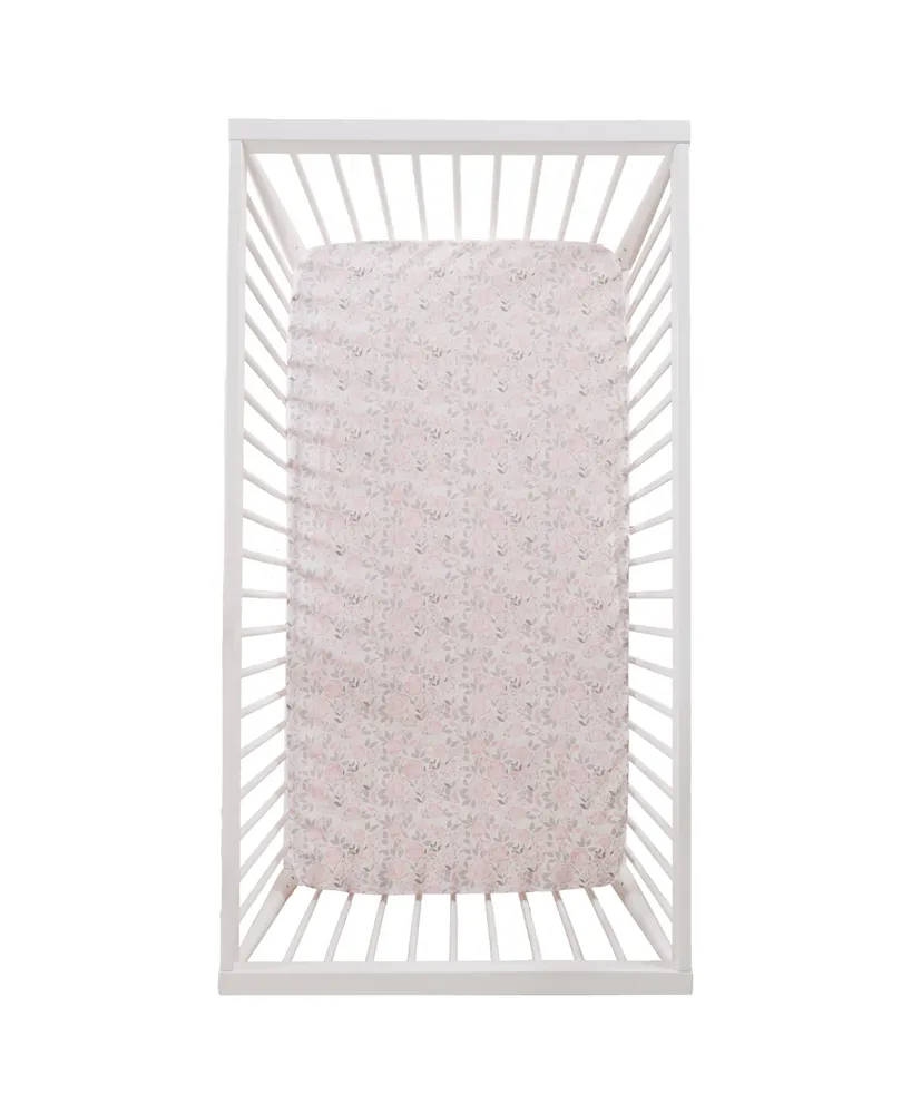 Levtex Baby Colette Floral Crib Sheet