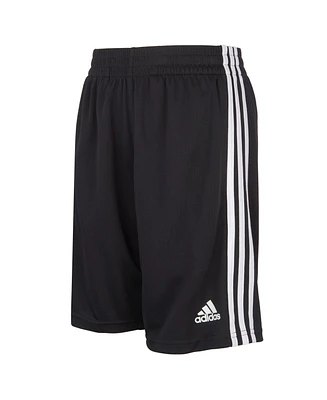 adidas Toddler and Little Boys Classic 3-Stripes Shorts