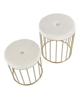 Canary Nesting Ottoman Set