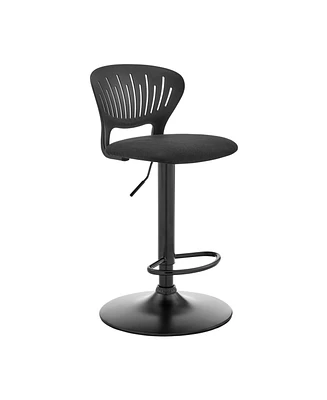 Padua Adjustable Upholstery Swivel Stool