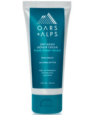 Oars + Alps Fresh Ocean Splash Dry Hand Repair Cream, 2