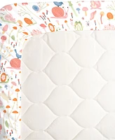 Spring Garden Super Soft Mini Crib Sheet