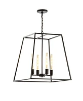 Hutson 4-Light Modern AngLED Led Pendant