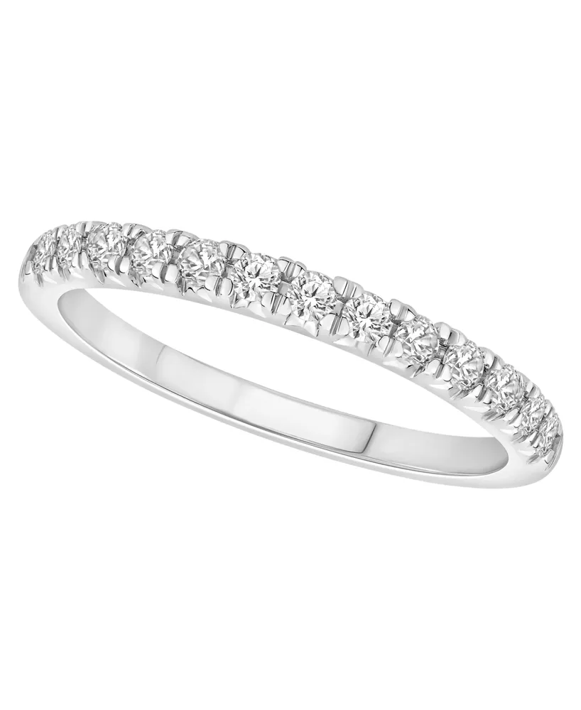 Certified Diamond Pave Band ( / ct. t.w.) 14K White Gold or Yellow