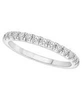 Certified Diamond Pave Band ( / ct. t.w.) 14K White Gold or Yellow