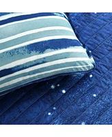 Lush Decor Kids Space Star Ombre -Pc. Quilt Set