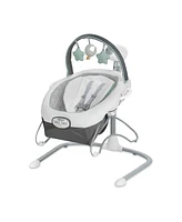 Graco Soothe 'n Sway Lx Baby Swing with Portable Bouncer