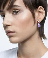Swarovski Gold-Tone Mismatch Crystal Drop Earrings