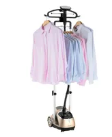 Salav Professional Garment Steamer with Retractable Power Cord and Foot Pedal Control, GS49-dj